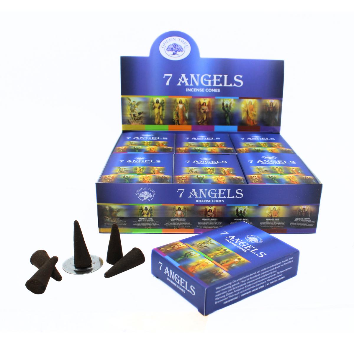 Green Tree 7 Angels Cones (12x10 pieces)