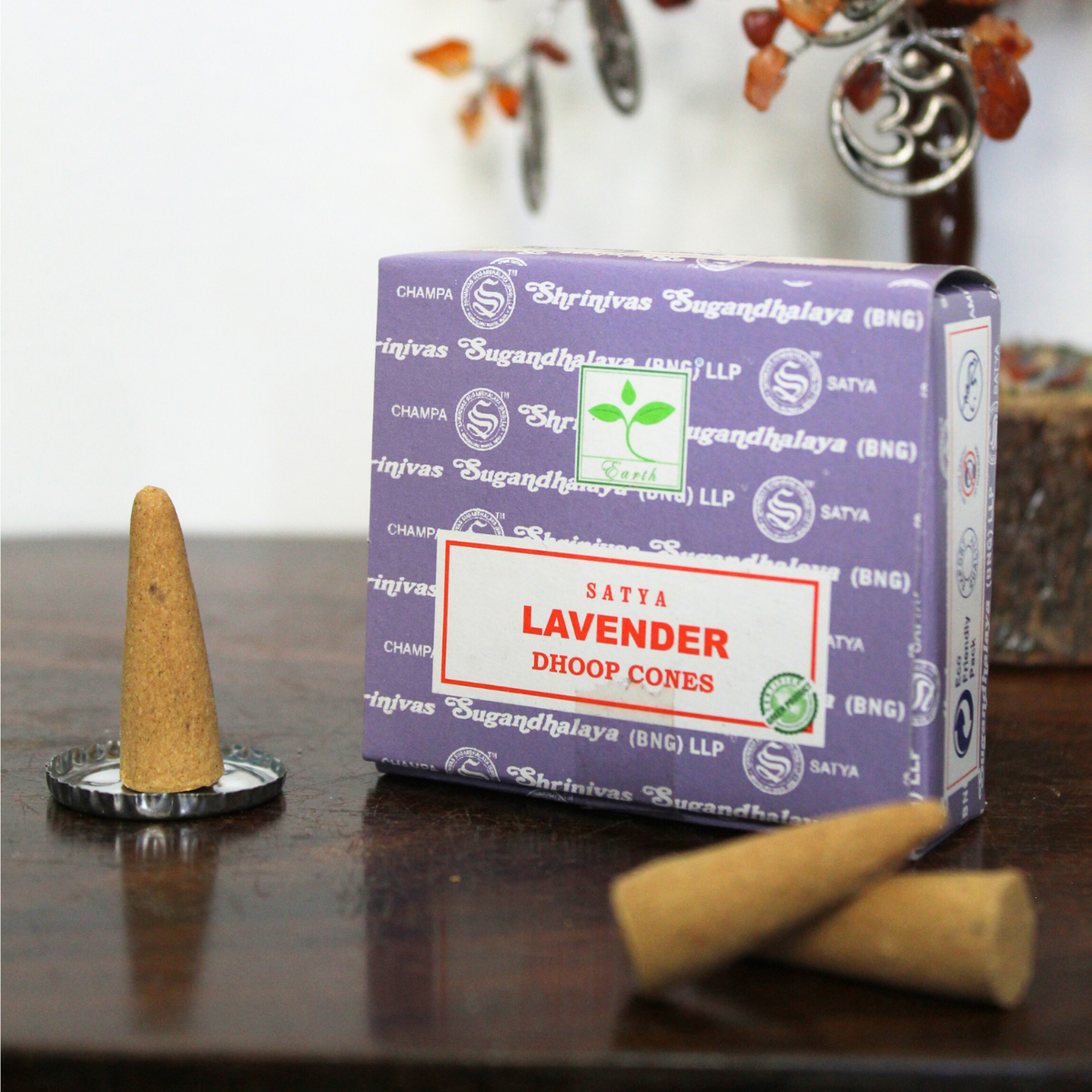 Satya Lavender Dhoop Cones