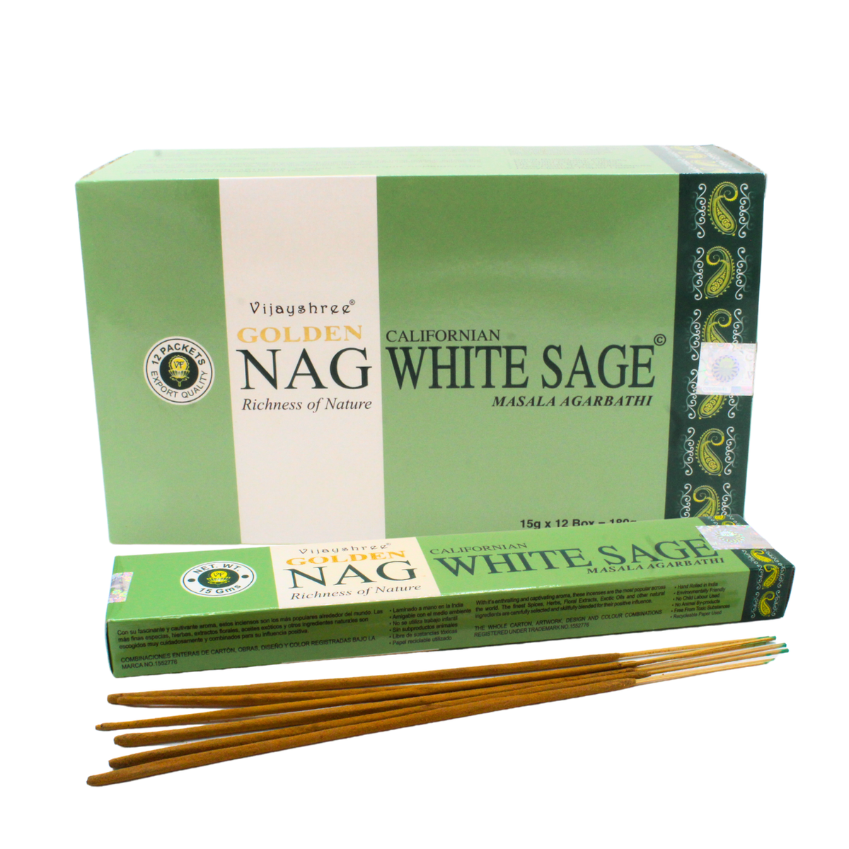 Golden Nag White Sage 15gr