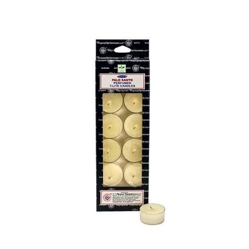 Satya Palo Santo  T- Lite Candle 14 Gms x 12 pcs