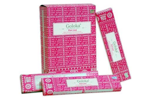 Goloka Pure Love Incense 15 grams