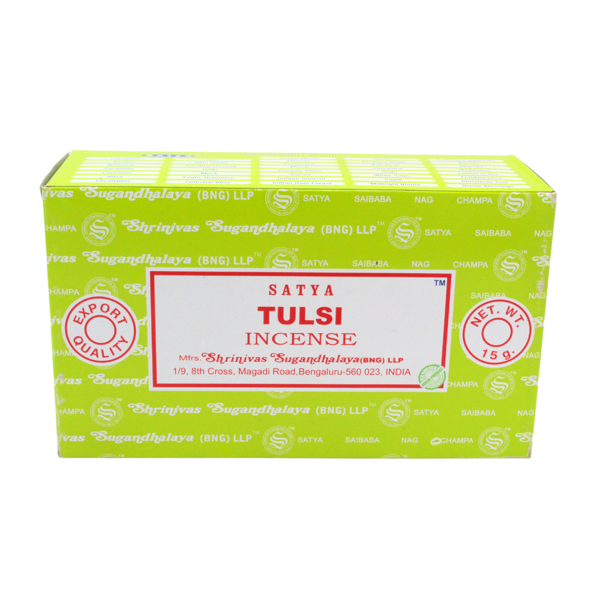 Satya Tulsi Incense 15 grams