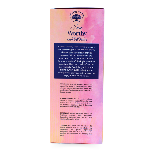 Green Tree I am Worthy Manifestation Incense 15gr