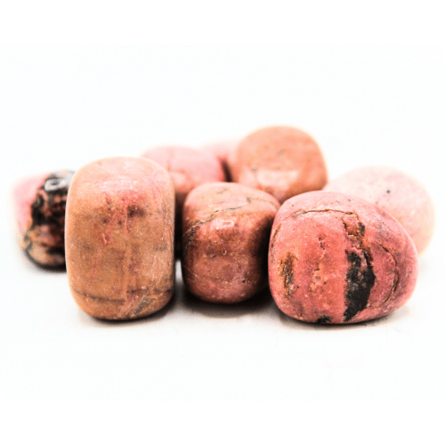 Rhodonite 'AB' Tumbled Stones 200 gr