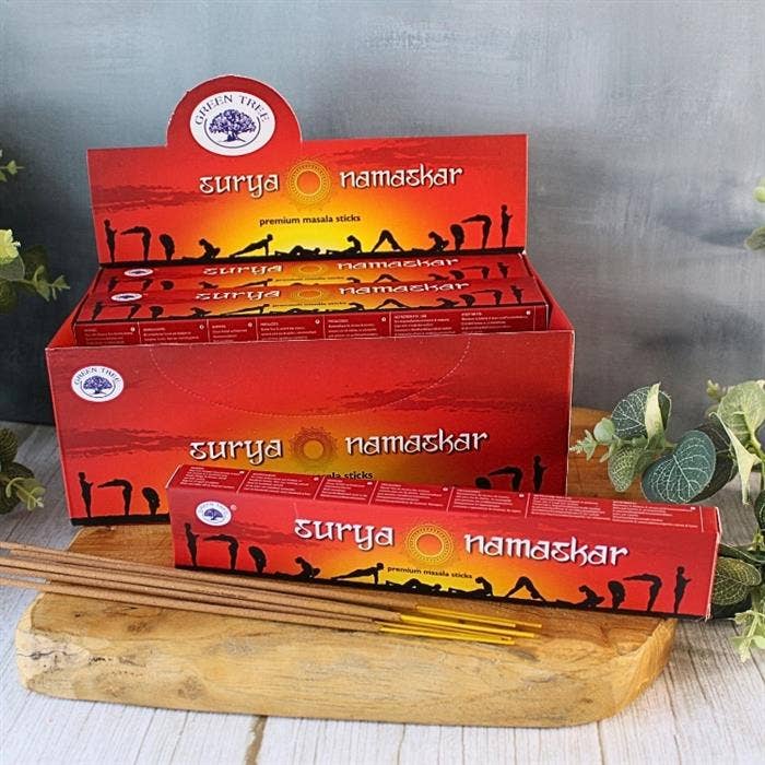 Green Tree Surya Namaskar Incense 15 grams
