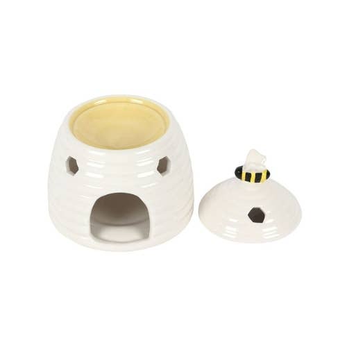 White Beehive Oil Burner