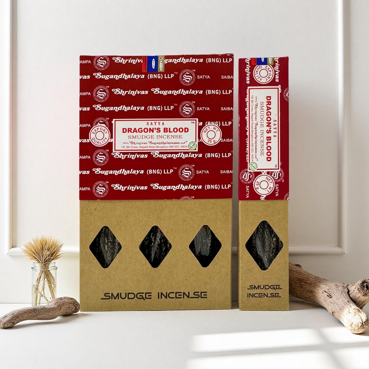 Satya Dragon's Blood Smudge Incense 25 Gr