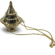 Brass Hanging Incense Burner (10cm)