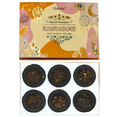 Goloka Palo Santo & Sandalwood Smudge Cups