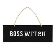 Boss Witch Wall Sign