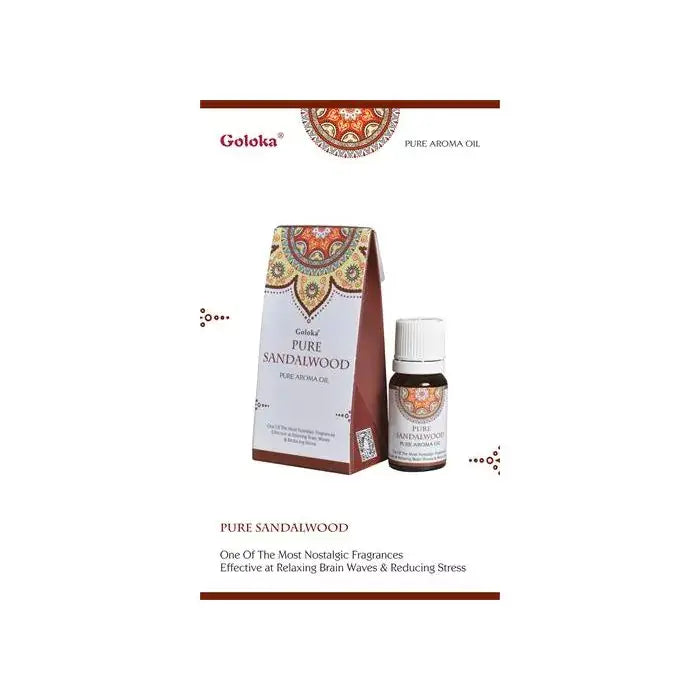 Goloka fragrance oil Mysuru Sandal Wood 10ml
