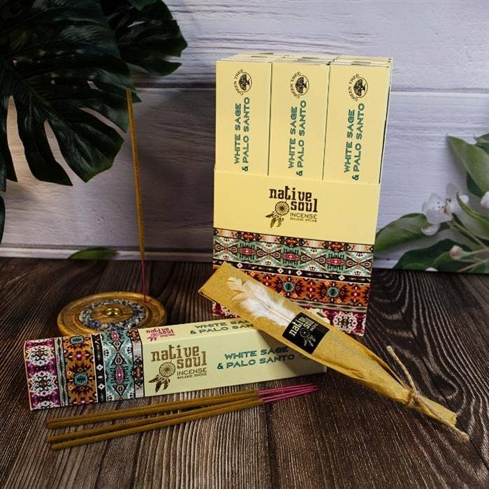 Green Tree Native Soul White Sage + Palo Santo 15 grams