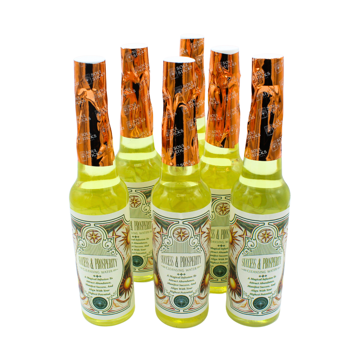Success & Prosperity Cleansing water 221ml Set of 6 Pieces