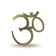 Brass Large Wall Hanging Ohm