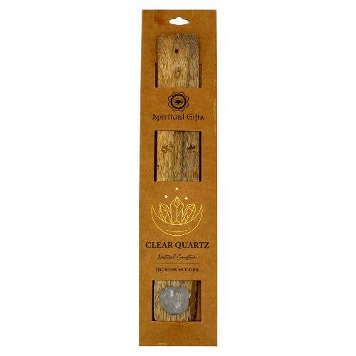 Incense Holder Clear Quartz Set 6 pcs