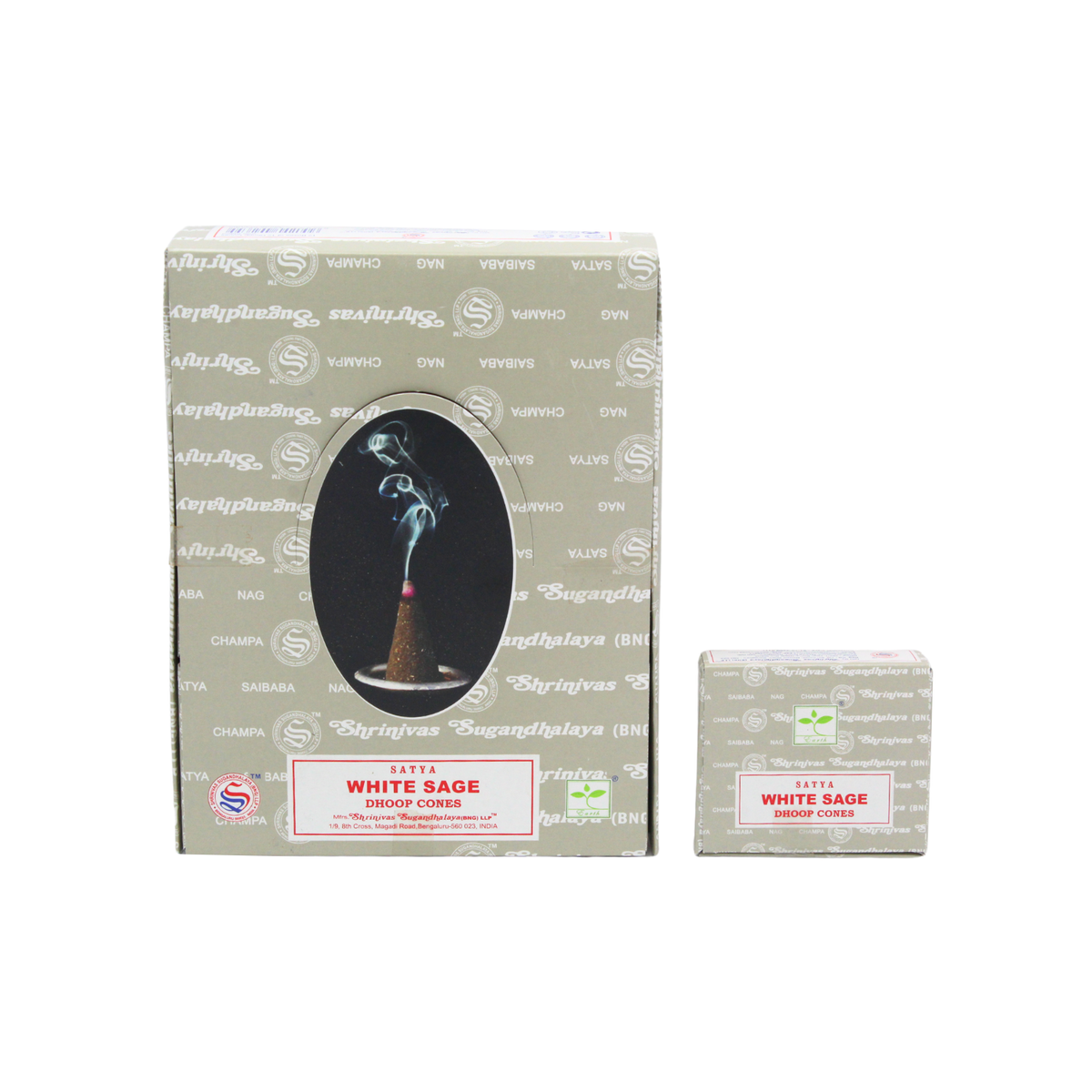 Satya White Sage Dhoop Cones
