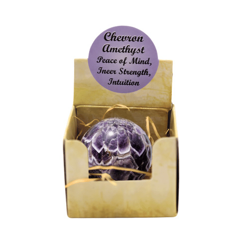 Chevron Amethyst Display ( 3 Pieces of 4 Shapes )