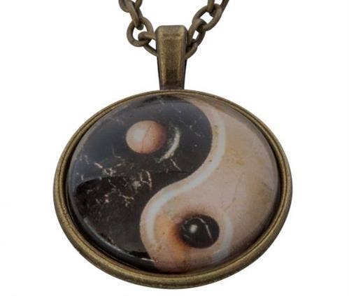 Lucky Pendant Ying Yang Balance 22mm