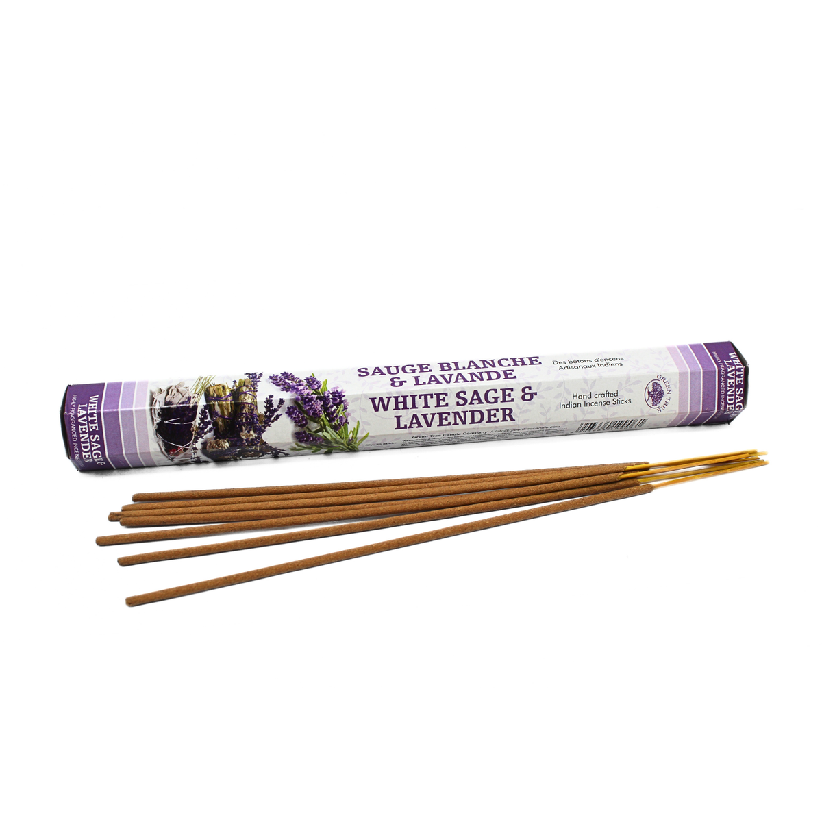 Green Tree White Sage & Lavender Incense