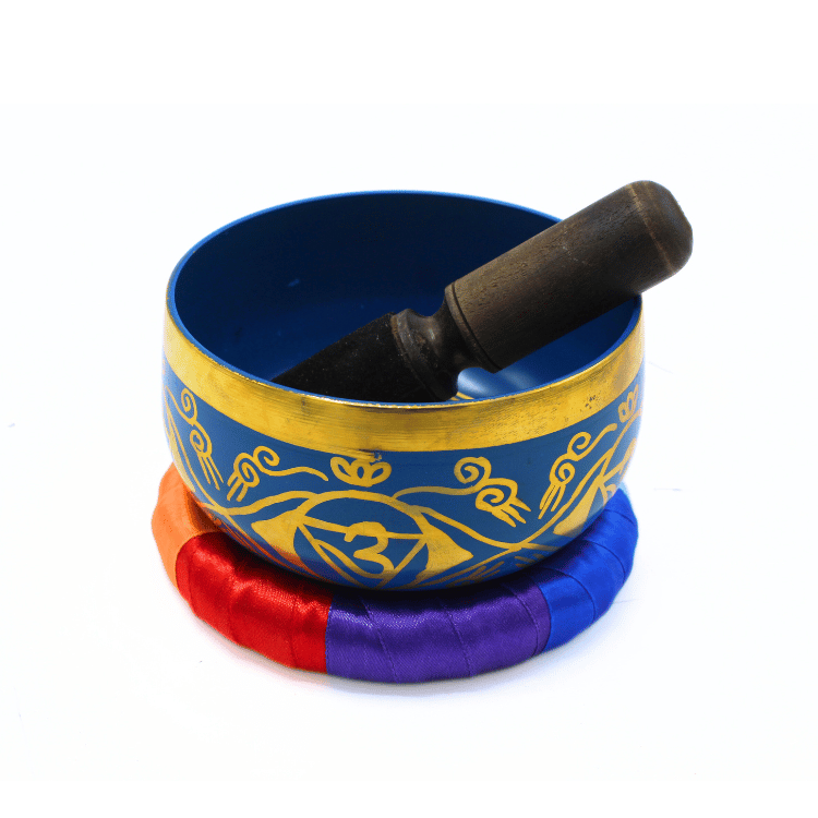 Third Eye Chakra Singing Bowl Cobalt Blue - 5 inch