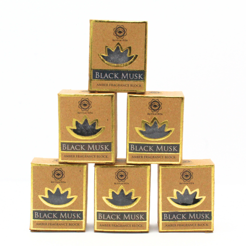 Green Tree Amber Fragrance Block Black Musk set 6 pcs