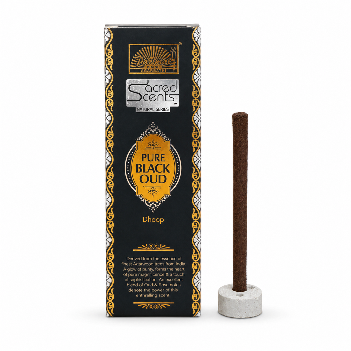 Parimal Pure Black Oud dhoop sticks 40 gms