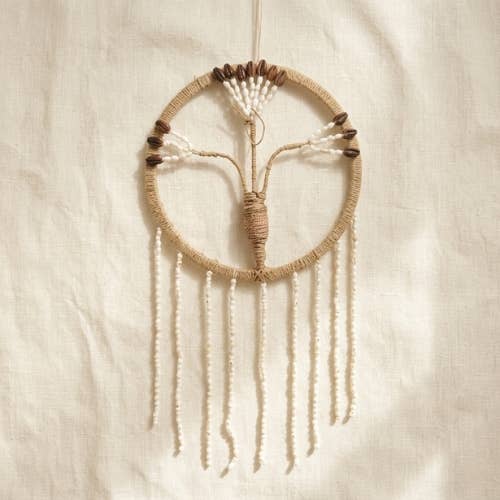 Dreamcatcher Tree of Life Rope with Shell Beads