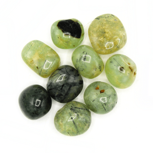 Prehnite 'AB' Tumbled Stones 200 gr