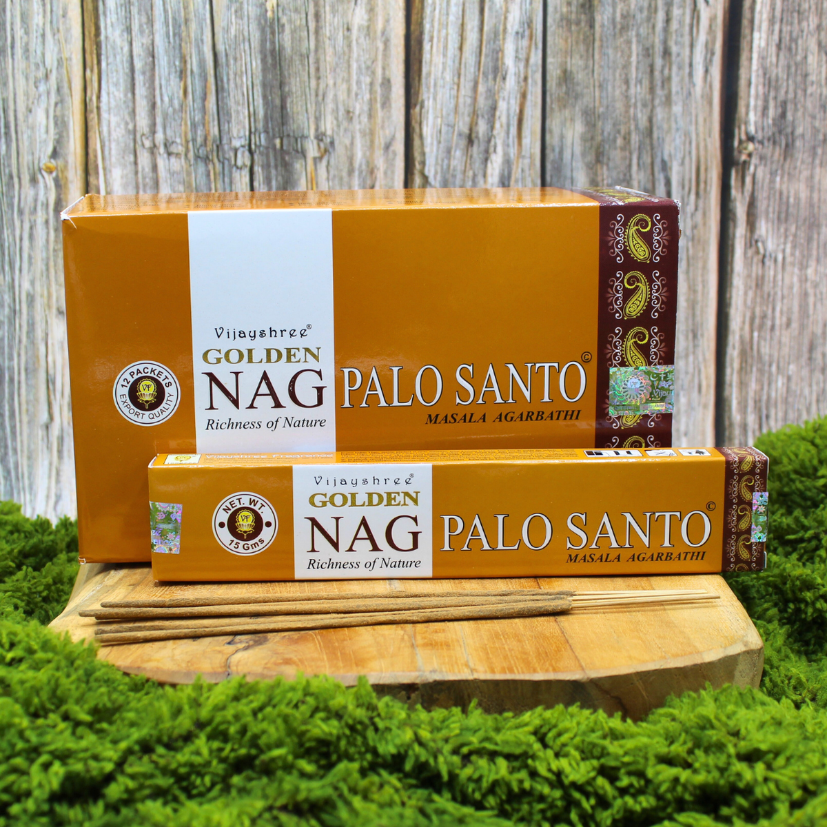 Golden Nag Palo Santo Incense 15 grams