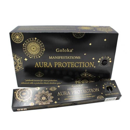 Goloka Manifestations Aura Protection Gemstone Incense
