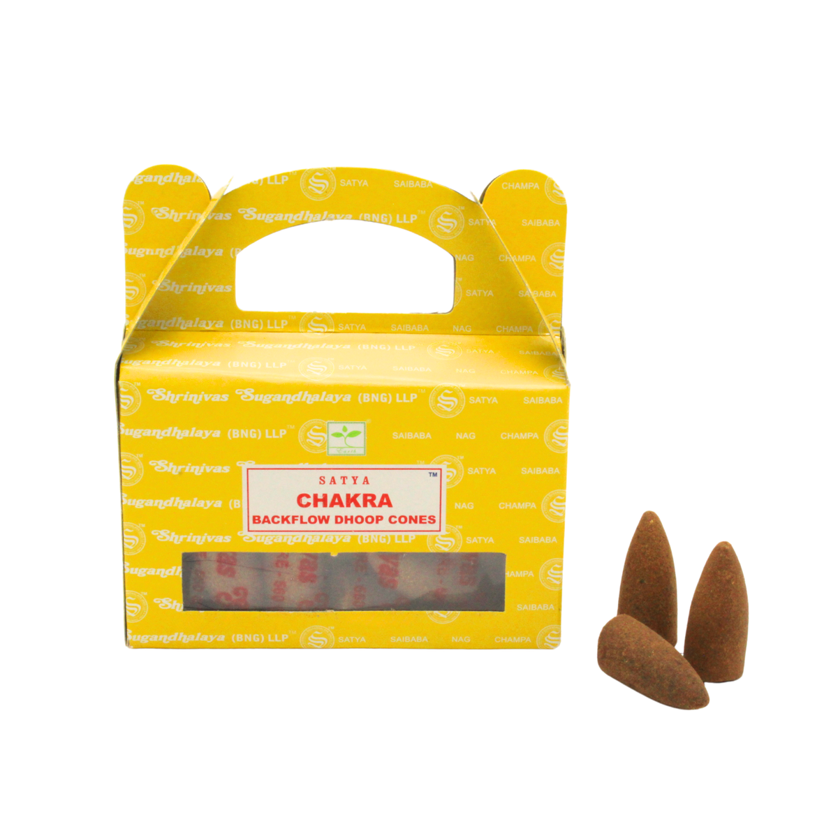 Satya Chakra  Backflow Dhoop cones