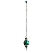 Malachite sphere pendulum 4cm