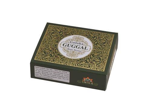 Goloka Resin Incense Guggal - 30 grams 12 pack