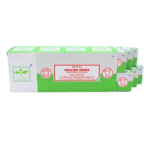 Earth Satya Healing Herbs Incense 15 Gms