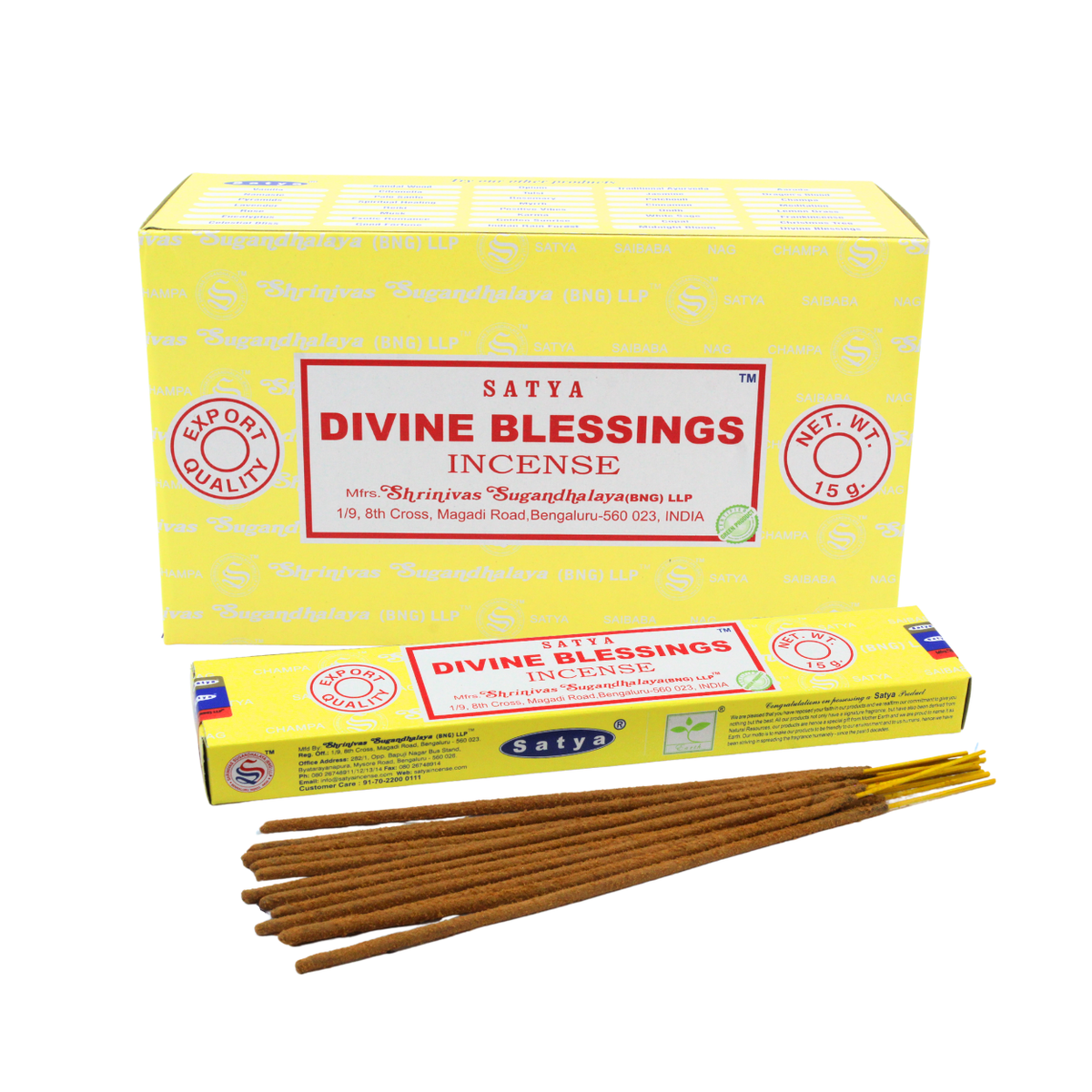 Satya Divine Blessing Incense 15 grams
