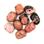 Rhodonite 'AB' Tumbled Stones 200 gr