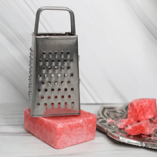 Silver Amber Block Grater, 8 cm