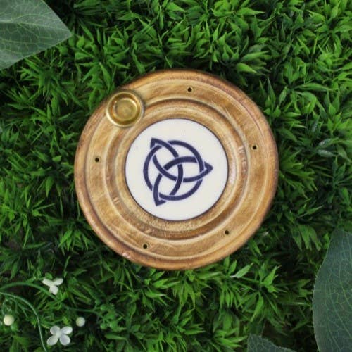 Incense Holder Triquetra