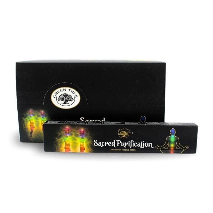 Green Tree Sacred Purification Masala Incense 15 grams