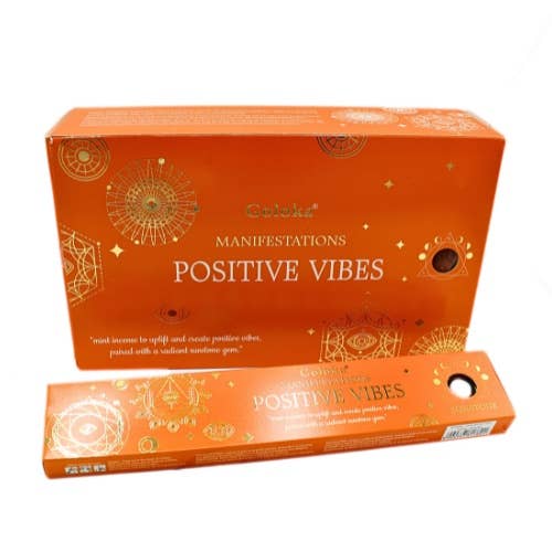 Goloka Manifestations Positive Vibes Gemstone Incense