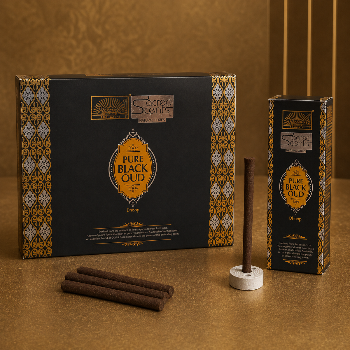 Parimal Pure Black Oud dhoop sticks 40 gms