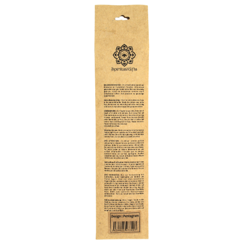Laminated Incense Holder Flower of Life & Goddess Set of 6pc