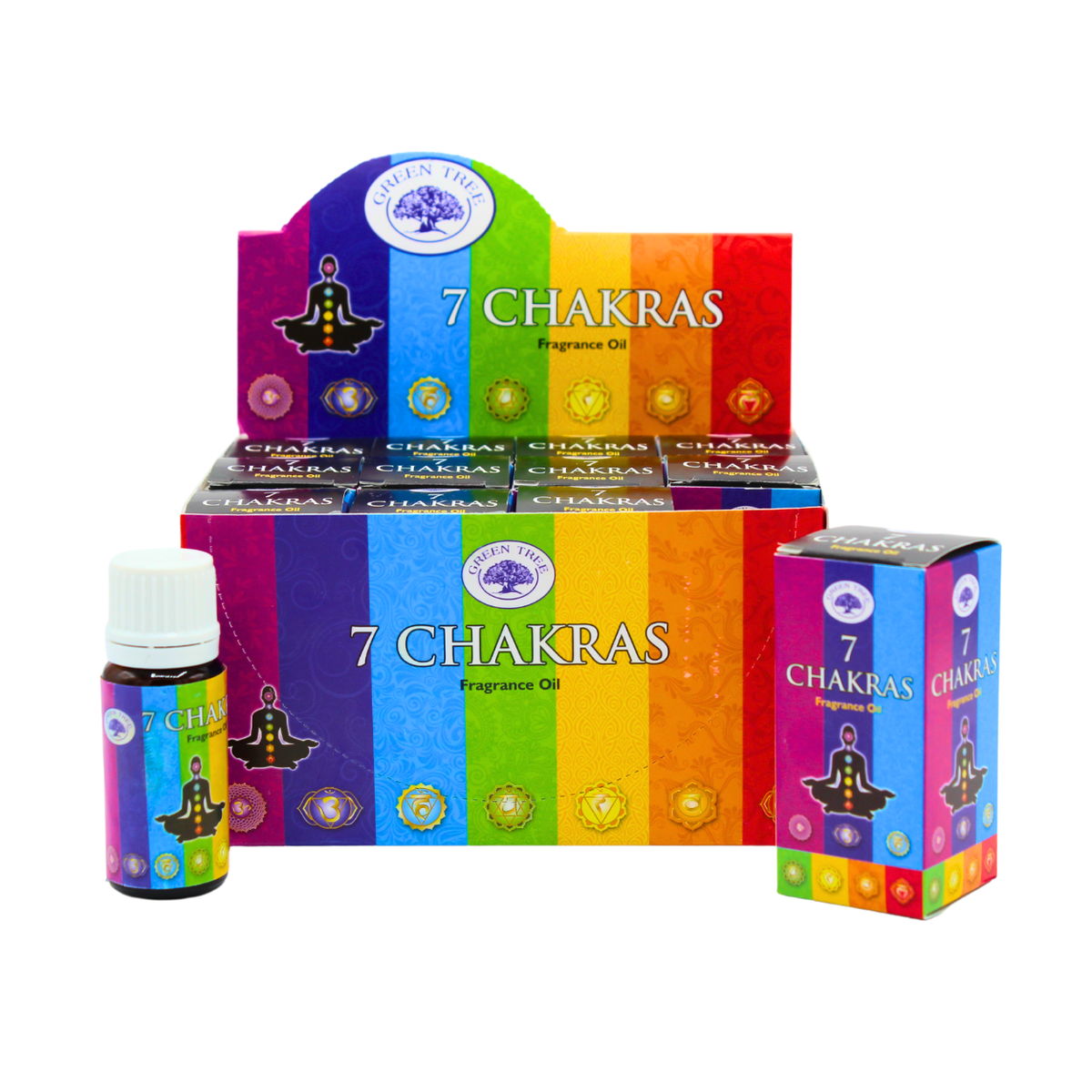 Green Tree 7 Chakras Fragrance Oil 10 ml