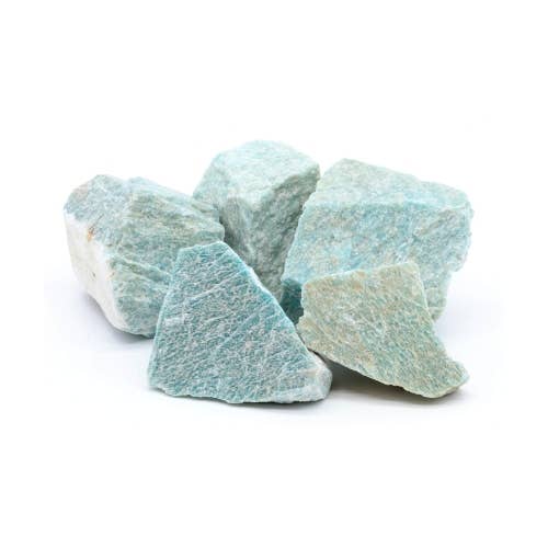 Amazonite 'A' rough stone 1kg - Mozambique