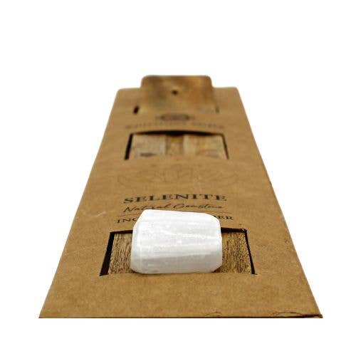 Incense Holder Selenite Set 6 pcs