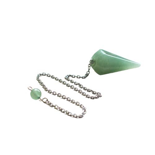 Green Aventurine Conical Pendulum 3.5cm