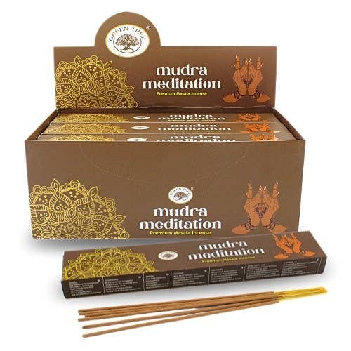 Green Tree Mudra Meditation Incense 15 grams