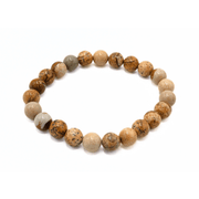 Unakite Beads Bracelet 8mm