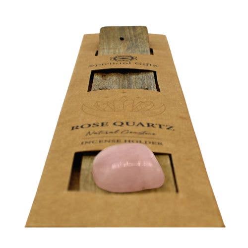Incense Holder Rose Quartz Set 6 pcs