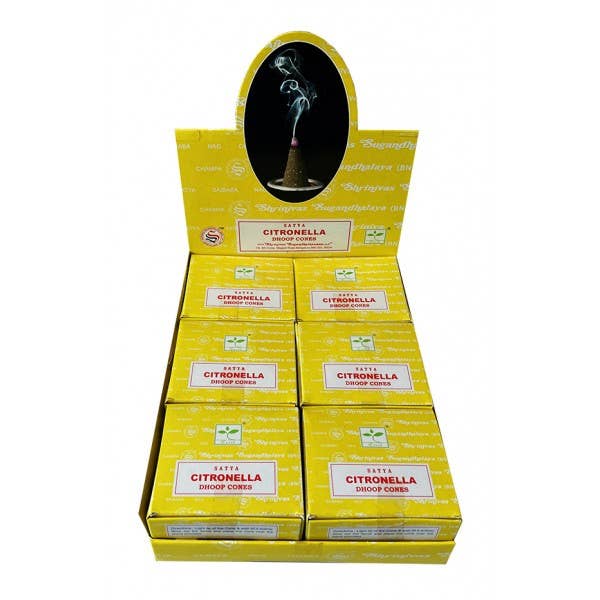 Satya Citronella Perfumed Dhoop Cone